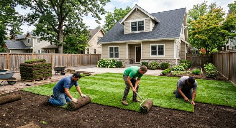 Bahia Sod Installation in Ventura County, CA